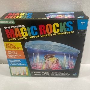 Treasure chest the original magic rocks grow underwater crystal growing kit toy